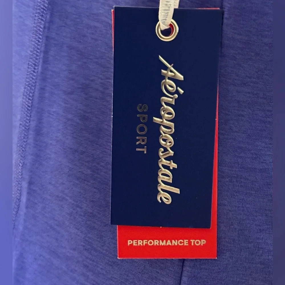 Aeropostale Purple Sport Racerback Tank Top - Picture 5 of 9